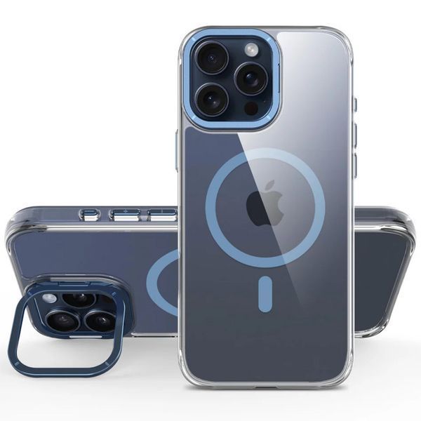 Чехол TPU Space Case Apex with MagSafe для Apple iPhone 13 Pro / 14 Pro (6.1") Navy Blue 214-03350 фото