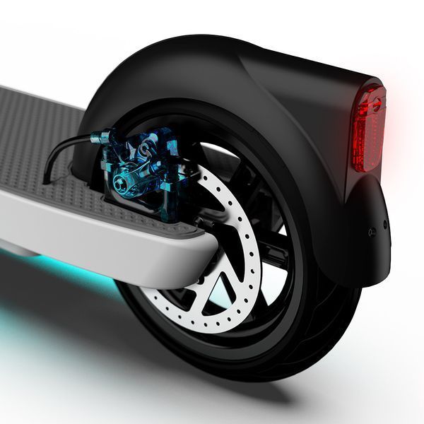 Електросамокат OKAI ES20-NEON White 9", 300(600)W, 9.8Ah, 40km, 25km\h, 20%, NFC, App, 16kg ES20-W фото