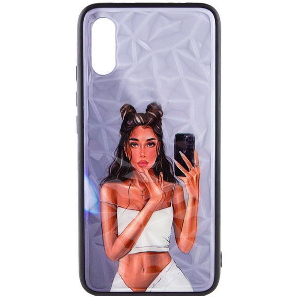 TPU+PC чохол Prisma Ladies для Xiaomi Redmi 7A Black in White 777-07417 фото