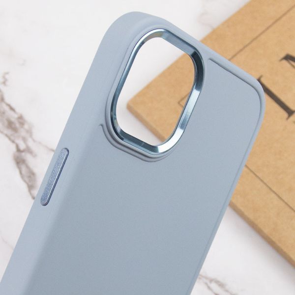 Чохол TPU Bonbon Metal Style для Apple iPhone 14 (6.1") Mist blue 208-06095 фото