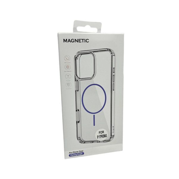 Чехол Acrylic Thin Magnetic для Apple iPhone 17 Pro Max Purple 666-03737 фото
