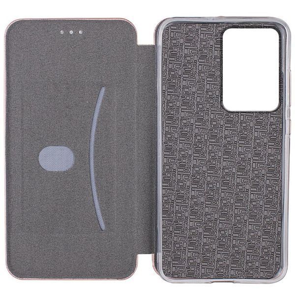 Кожаный чехол-книжка Classy для Motorola Moto G85 Rose Gold 777-05352 фото
