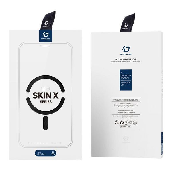 Чохол-книжка Dux Ducis Skin X Pro with MagSafe для iPhone 15 Pro Max Purple 757-00501 фото