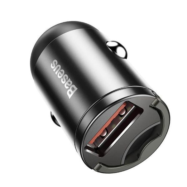 Автомобільний зарядний пристрій Baseus Tiny Star Mini Quick Charge Car Charger USB Port 30W Gray VCHX-A0G фото