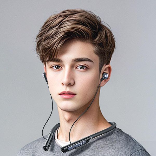Бездротові спортивні навушники ACEFAST N5 neck hanging wireless earphones Black 6974316284192 фото