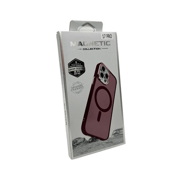 Чохол для смартфона Space Magnetic Color для Apple iPhone 17 Pro Max Red 666-04008 фото