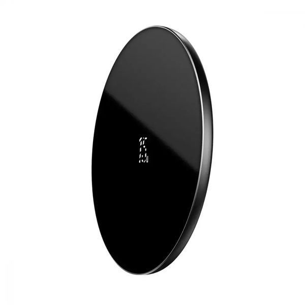 Беспроводное зарядное устройство Baseus Simple Wireless Charger 15W Type-C Черный 209-00211 фото