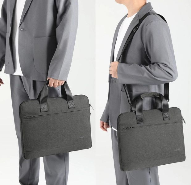 Сумка для ноутбука Tigernu T-L5239 15.6" Black Grey 656-00235 фото