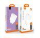 Мережевий зарядний пристрій WUW-C193 PD20W Charger USB C + USB C white 656-01399 фото 2