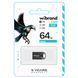 Флеш-накопитель Wibrand USB 2.0 Hawk 64Gb Black WI2.0/HA64M1B фото 2