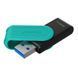 Флеш-накопичувач Kingston USB 3.2 DT Exodia S 128GB Black/Turquoise DTXS/128GB фото 3