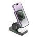 Беспроводное зарядное устройство HOCO CQ10 Consuelo folding 3-in-1 Wireless Fast Charger Black 656-01270 фото 2