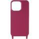Чехол TPU two straps California для iPhone 13 Pro Max Rose Red 208-05665 фото 2