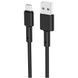 Кабель BOROFONE BX31 USB to Micro 2.4A, 1m, silicone, TPE connectors, Black 6931474710376 фото 1
