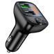 Автомобільний зарядний пристрій з FM-модулятором BOROFONE BC41 Eminency QC3.0 Car BT FM transmitter 18W Black 8525500090 656-00572 фото 2