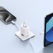 Мережевий зарядний пристрій Baseus Cube Fast Charger C+U 30W EU Moon White P10111404213-00 фото 9
