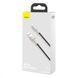Кабель Baseus Cafule Metal Lightning 2.4A (1m) Black CALJK-A01 фото 2