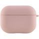 Силіконовий футляр з мікрофіброю для навушників Airpods Pro Pink Sand 203-00233 фото 2