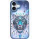 Чехол TPU+PC Crystal Hunt with MagSafe для Apple iPhone 17 (6.3") Blue 214-04780 фото 1