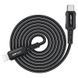 Кабель ACEFAST C4-01 Type-C to iP 3A, 30W, 1.8m, nylon, zinc connectors, Black 6974316281306 фото 5