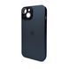 Чохол AG Glass Sapphire Frame MagSafe для iPhone 15 Gun Grey 666-02821 фото 1