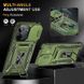 Ударостійкий чохол Camshield Army Ring для Xiaomi Redmi 13C / Poco C65 Army Green 777-05002 фото 4