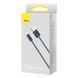 Кабель Baseus Dynamic Series Fast Charging Data Cable USB to iP 2.4A 1m Slate Gray CALD000416 фото 2