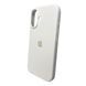 Силиконовый чехол для iPhone 16 White 666-01193 фото 4