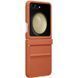 Шкіряний чохол Leather Case для Samsung Galaxy Z Flip5 Brown 555-03216 фото 2