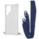 Чохол WAVE Clear Case With Strap для Samsung Galaxy S24 Ultra Midnight Blue 208-05185 фото 1