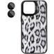 Чохол TPU+PC Wild Leopard with MagSafe and Lens для Apple iPhone 17 (6.3") Black 656-08237 фото 2