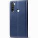 Шкіряний чохол-книжка GETMAN Gallant (PU) для Xiaomi Redmi Note 8T Синий 777-06568 фото 4