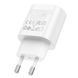 Мережевий зарядний пристрій BOROFONE BA82A Platinum single port PD25W charger(EU) White 6941991112256 фото 5