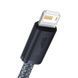Кабель Baseus Dynamic Series Fast Charging Data Cable USB to iP 2.4A 1m Slate Gray CALD000416 фото 3