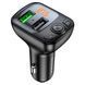 Автомобільний зарядний пристрій з FM-модулятором BOROFONE BC41 Eminency QC3.0 Car BT FM transmitter 18W Black 8525500090 656-00572 фото 4
