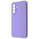 Чохол WAVE Full Silicone Cover для Samsung Galaxy A36 Light purple 656-06994 фото 1