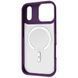 Чохол Proove Clear Essence Case with Magnetic Ring iPhone 17 Pro Max Deep Purple 656-04440 фото 2