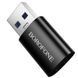 Перехідник Borofone BV26B USB Male to Type-C Female USB3.0 Black ILSO-00000081961-1 фото 4
