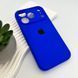 Силіконовий чохол з закритою камерою для iPhone 17 Pro Max Shiny Blue 666-04336 фото 4