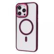 Чохол Cover Glossy Ardor Case with MagSafe для iPhone 11 Pro Max Бордовий 214-01222 фото