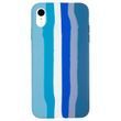 Силиконовый чехол Rainbow для iPhone Xr Royal Blue/Navy Blue 888-00143 фото