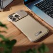 Накладка Leather Aromatherapy Metal Magnetic для iPhone 16 Beige 207-00396 фото