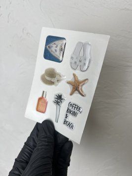 3D-стикер Summer Vibes Stickers 777-01895 фото
