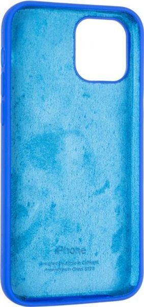 Силиконовый чехол для iPhone 12/12 Pro Shiny Blue 208-00912 фото