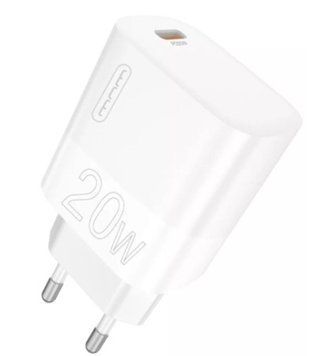 Мережевий зарядний пристрій WUW-C196 1Type-C PD20W white 656-01400 фото