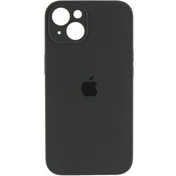 Силиконовый чехол с закрытой камерой для iPhone 13 Space Gray 208-00743 фото