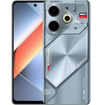 Мобильный телефон Tecno POVA 6 NEO 8/256GB Starry Silver (4894947023637) 898-4894947023637 фото