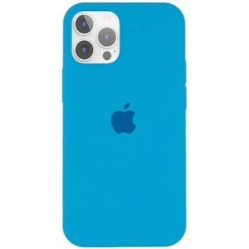 Силиконовый чехол для iPhone 13 Pro Max Blue 208-00575 фото