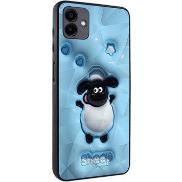 Чехол TPU+PC Prisma Fluffie для Samsung Galaxy A06 Sheep 777-04231 фото