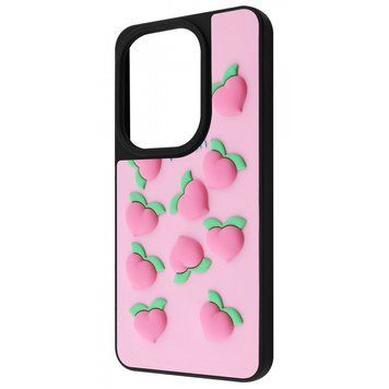 Чехол Wave Doodle Case для Xiaomi Redmi Note 13 Pro 4G/Poco M6 Pro 4G/Redmi Note 14S Peach 777-03806 фото